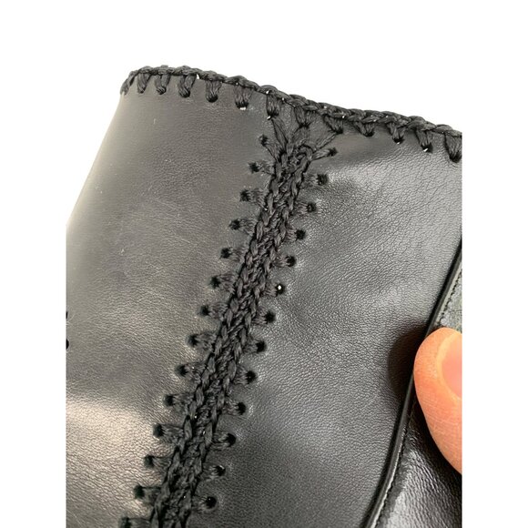 Alexandre Birman Benta Pieced Bootie Black Leather Ankle Sz 6.5/7 US 37 EU $750 - Picture 4 of 16